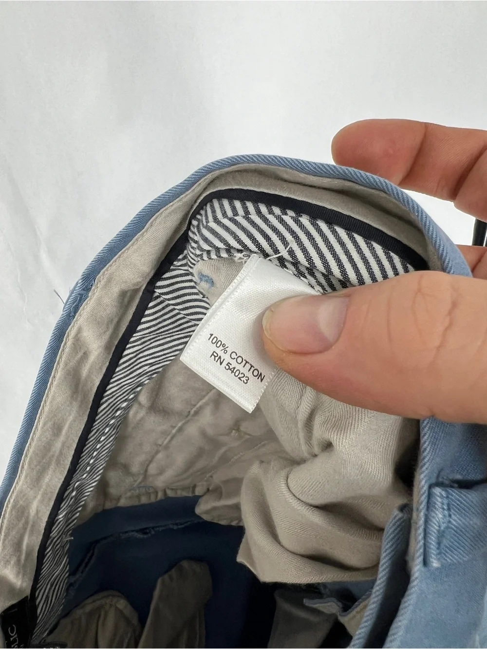 J. Crew and Banana Republic lot of Chino Pants in Brown and Blue 31x30